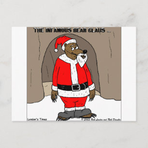 Als Kerstman Beer Leuke Kerstcadeau T-shirts Feestdagenkaart