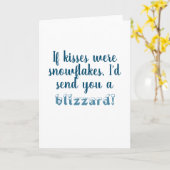 Als Kisses Snowflakes waren, vakantie 2020 met Kaa Kaart (Gele Bloem)