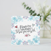 Als Kisses Snowflakes was, zou ik je een blizzard  (Staand voorkant)