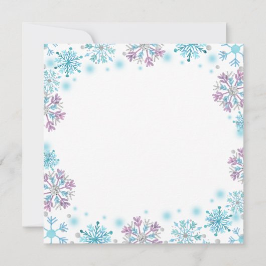 Als Kisses Snowflakes was, zou ik je een blizzard  (Achterkant)