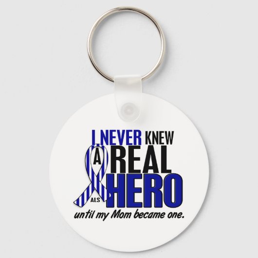 ALS Knew A Hero 2 Mam nooit Sleutelhanger (Voorkant)