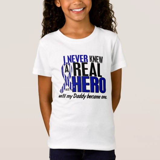 ALS Knew A Hero 2 papa nooit T-shirt (Voorkant)