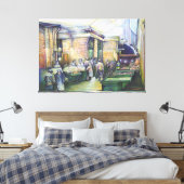 Als kunst vorm ontkent, dan zal Grace IT leveren Canvas Afdruk (Insitu (Slaapkamer))