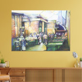 Als kunst vorm ontkent, dan zal Grace IT leveren Canvas Afdruk (Insitu (Woonkamer))