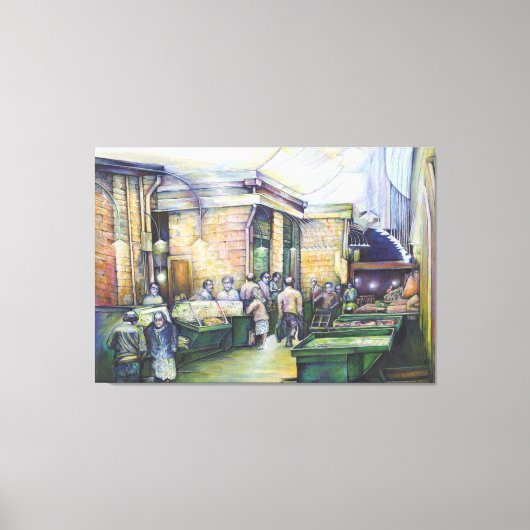 Als kunst vorm ontkent, dan zal Grace IT leveren Canvas Afdruk (Voorkant)