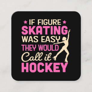 Als kunstschaatsen dat was zouden ze het hockey no vierkante visitekaartje