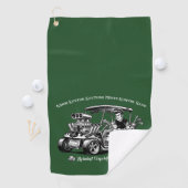 Als Kustom Kulture Kuntry Klub Konventies Ontmoet Golfhanddoek (Insitu)