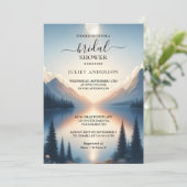 Als Lakeside Mountain Fun Natuur Lake Vrijgezellen Kaart (Staand voorkant)