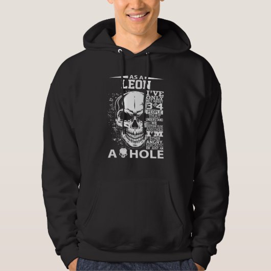 Als leon heb ik slechts ongeveer 3 of 4 mensen ont hoodie (Voorkant)