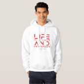 Als LF een soep is, ben ik een lepel Hoodie (Voorkant volledig)