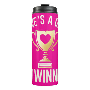 ❤️ Als Liefde een Spel is, Win Ik ❤️ Thermosbeker