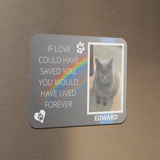 Als Liefde je Pet Memorial had kunnen redden Magneet