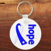 ALS Lou Gehrig Disease HOPE Ribbon Sleutelhanger (Voorkant)