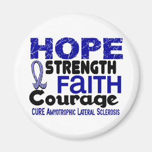 ALS Lou Gehrig's Disease HOPE 3 Magneet