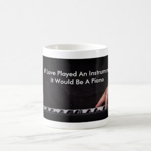 Als Love een instrument zou afgeven, zou het een p Koffiemok