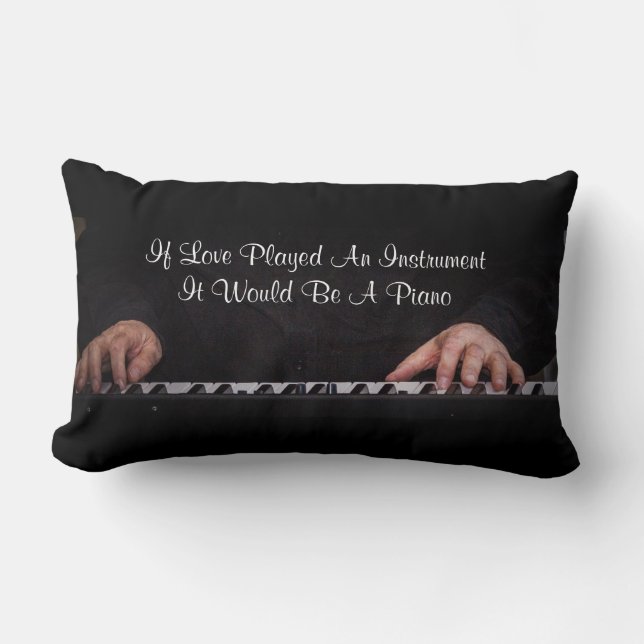 Als Love een instrument zou afgeven, zou het een p Kussen (Voorkant)