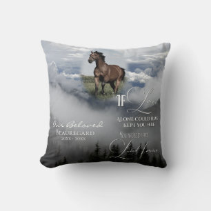 Als Love only Foggy Memorial PHOTO Prayer behandel Kussen