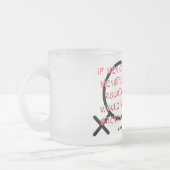 Als Mannen kunnen menstrueren Matglas Koffiemok (Links)