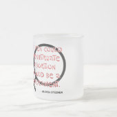 Als Mannen kunnen menstrueren Matglas Koffiemok (Center)