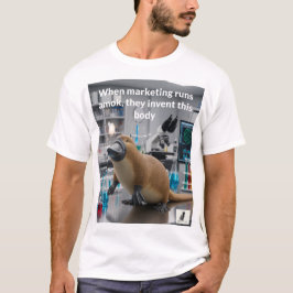 Als marketing op hol slaat, vinden ze dit lichaam  t-shirt