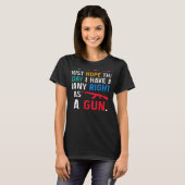 Als meisje hoop ik dat ik ooit als man heb t-shirt (Voorkant volledig)