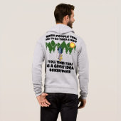 Als mensen me vertellen dat ik een geweldig idee m hoodie (Achterkant volledig)