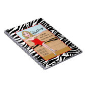 "Als mensen staren, maak het de moeite waard!" Notitieboek (Rechterzijde)