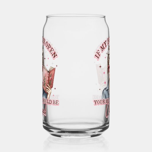 Als mijn boek open is… blikvorm glas (Rechts)