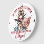 Als mijn boek open is… grote klok (Hoek)