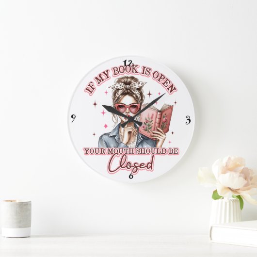 Als mijn boek open is… grote klok (Huis)