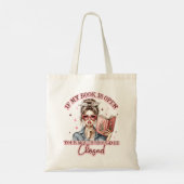 Als mijn boek open is… tote bag (Achterkant)