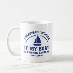 Als mijn boot koffiemok