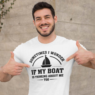 Als mijn boot t-shirt