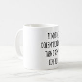 Als mijn hond je niet leuk vindt dan mag ik jou ni koffiemok (Voorkant links)