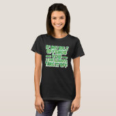 Als mijn kilt je schimmige St Patrick's Day Iris a T-shirt (Voorkant volledig)