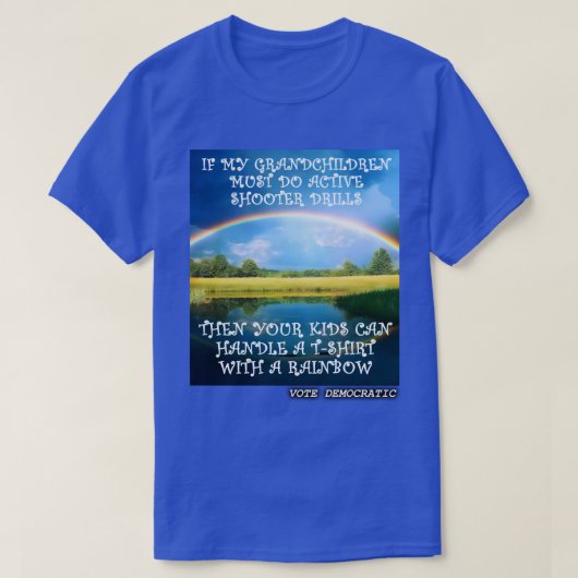 Als mijn kleinkinderen actieve schuttersoefeningen t-shirt (Design voorkant)
