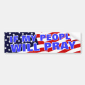 Als mijn mensen... bumpersticker (Voorkant)