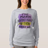 Als mijn mond het niet zegt T-shirt (Voorkant)