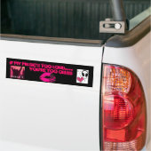 als mijn muziek bumpersticker (Op Truck)
