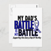 ALS Mijn strijd voor 1 vader Briefkaart (Voorkant / Achterkant)