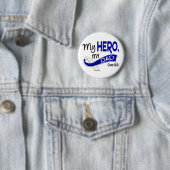 ALS Mijn vader Mijn Hero 42 Ronde Button 5,7 Cm (In situ)