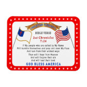 Als mijn volk zichzelf vernedert met een versmagne magneet (Horizontaal)