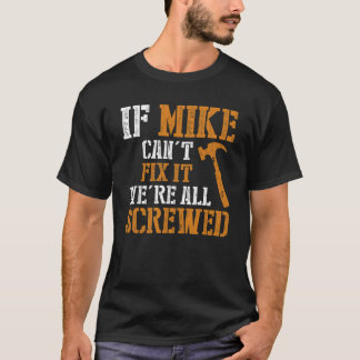 Als Mike Cant het heeft opgelost, was het allemaal T-shirt