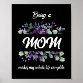 ALS MOM MAAKT MIJN HELE LEVEN VOLLEDIG POSTER (Voorkant)