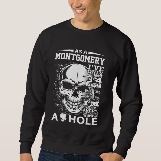 Als Montgomery heb ik slechts ongeveer 3 of 4 mens Trui (Voorkant)