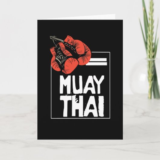 Als Muay Thai je leven is Kaart (Voorkant)