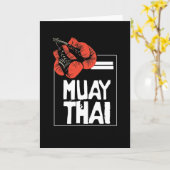 Als Muay Thai je leven is Kaart (Gele Bloem)