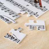 Als Muziek het eten van de liefde is... Legpuzzel (Zijkant)