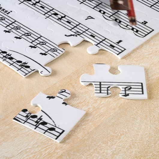 Als Muziek het eten van de liefde is... Legpuzzel (Zijkant)