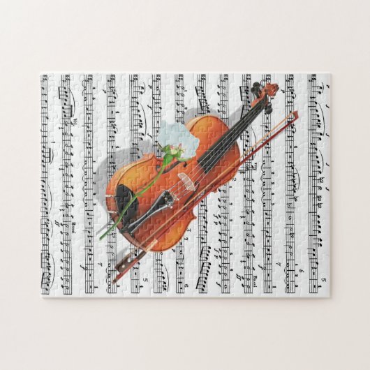 Als Muziek het eten van de liefde is... Legpuzzel (Horizontaal)